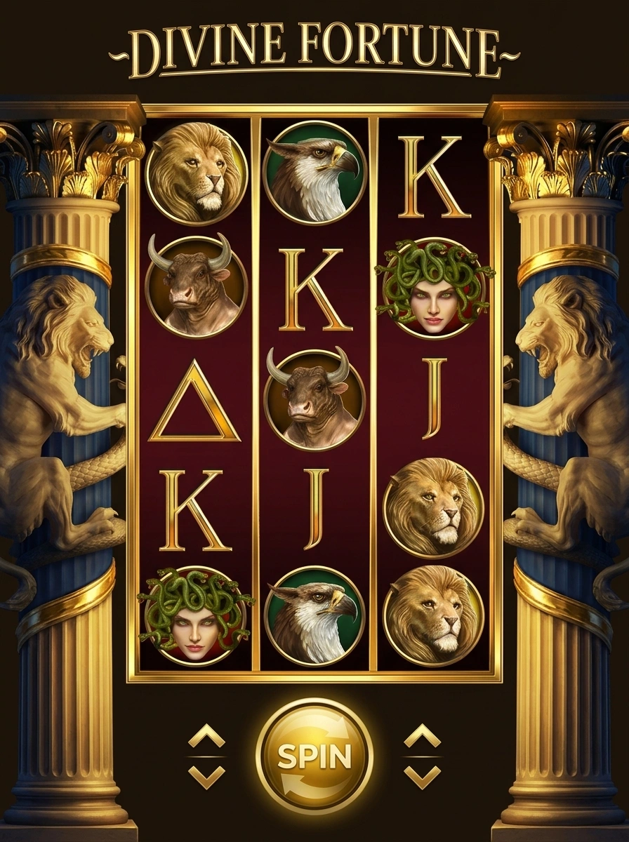 Divine Fortune affiliate landing preview
